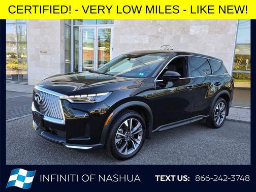Black Obsidian 2026 INFINITI QX60 PURE AWD