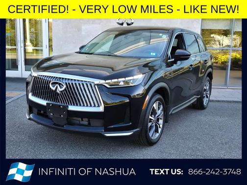 Black Obsidian 2026 INFINITI QX60 PURE AWD