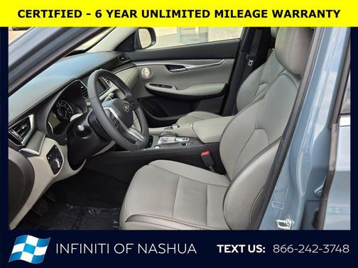 Slate Gray 2023 INFINITI QX50 LUXE AWD