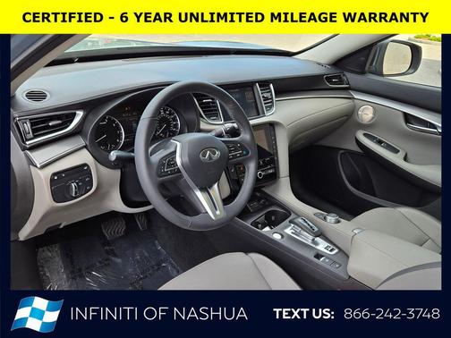 Slate Gray 2023 INFINITI QX50 LUXE AWD
