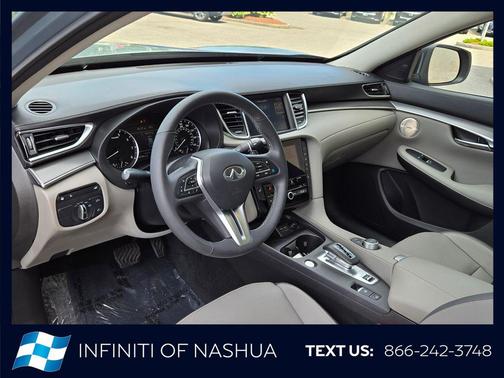 Slate Gray 2023 INFINITI QX50 LUXE AWD
