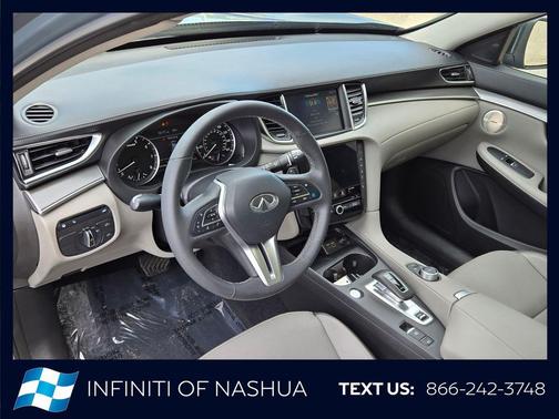 Slate Gray 2023 INFINITI QX50 LUXE AWD