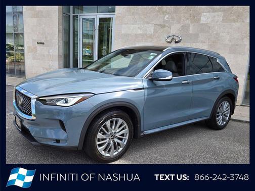 Slate Gray 2023 INFINITI QX50 LUXE AWD