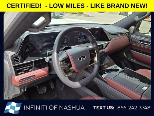 Radiant White/Black Obsidian 2026 INFINITI QX80 AUTOGRAPH AWD
