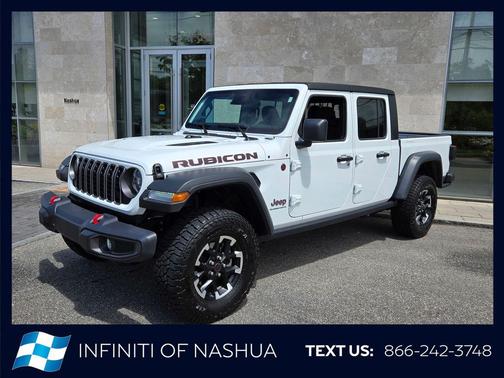 Bright White Clearcoat 2026 Jeep Gladiator Rubicon