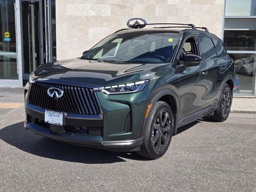 Deep Emerald/Black Obsidian 2026 INFINITI QX60 AUTOGRAPH