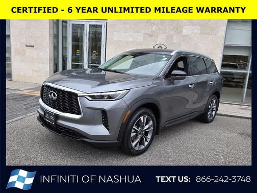 Graphite Shadow 2023 INFINITI QX60 Luxe