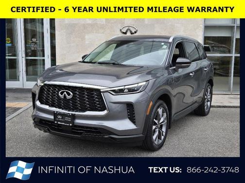 Graphite Shadow 2023 INFINITI QX60 Luxe