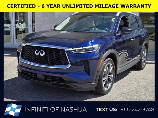 Grand Blue 2023 INFINITI QX60 Luxe
