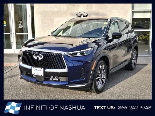 Gray 2027 INFINITI QX60 LUXE AWD