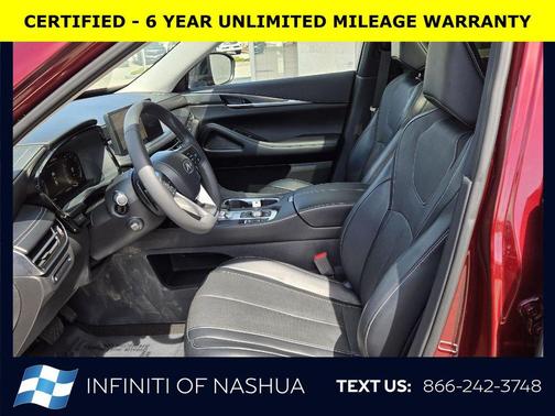 Deep Bordeaux 2023 INFINITI QX60 Luxe