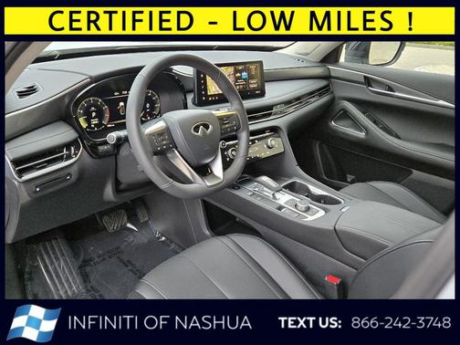 Radiant White 2026 INFINITI QX60 LUXE AWD