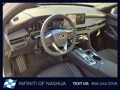 Radiant White/Black Obsidian 2027 INFINITI QX60 AUTOGRAPH