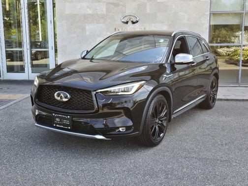 Black Obsidian 2021 INFINITI QX50 SENSORY AWD