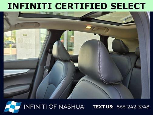 Black Obsidian 2021 INFINITI QX50 SENSORY AWD