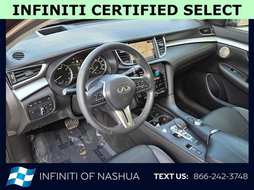 Black Obsidian 2021 INFINITI QX50 SENSORY AWD