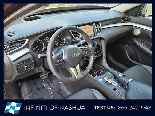 Black Obsidian 2021 INFINITI QX50 SENSORY AWD