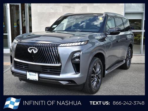 Dynamic Metal/Black Obsidian 2026 INFINITI QX80 AUTOGRAPH AWD