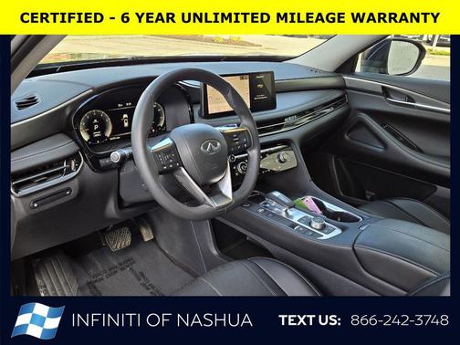 Mineral Black 2023 INFINITI QX60 Luxe