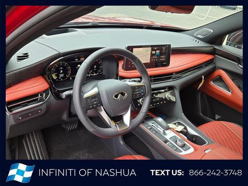 Sunfire Red/Black 2027 INFINITI QX65 AUTOGRAPH