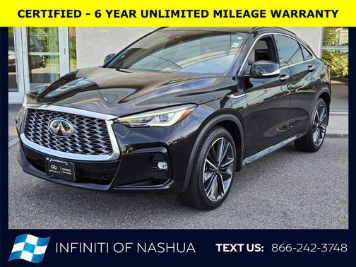 Black Obsidian 2023 INFINITI QX55 LUXE