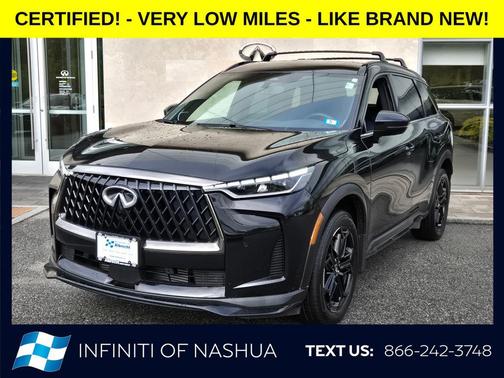 Mineral Black 2026 INFINITI QX60 SPORT AWD