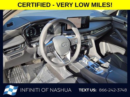 Harbor Gray 2025 INFINITI QX60 Luxe