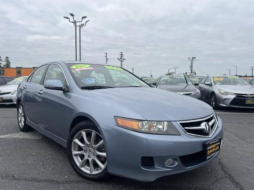 Blue 2007 Acura TSX Base