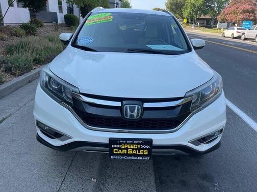 White 2015 Honda CR-V Touring