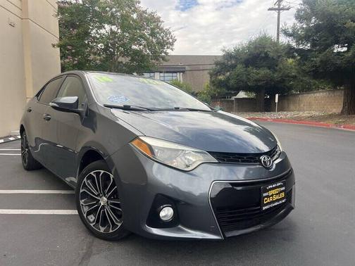 Blue Crush Metallic 2014 Toyota Corolla S Plus