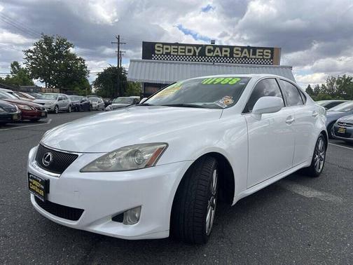 White 2008 Lexus IS 250 Base