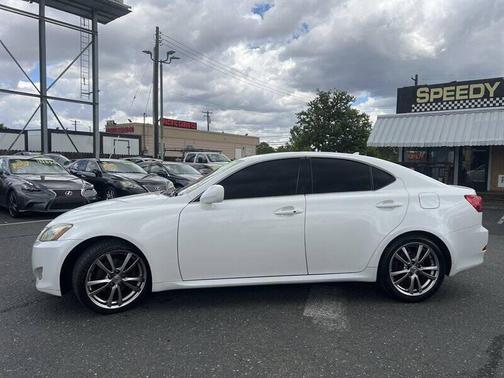 White 2008 Lexus IS 250 Base