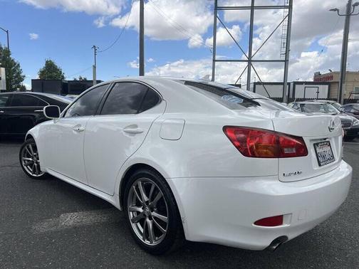 White 2008 Lexus IS 250 Base