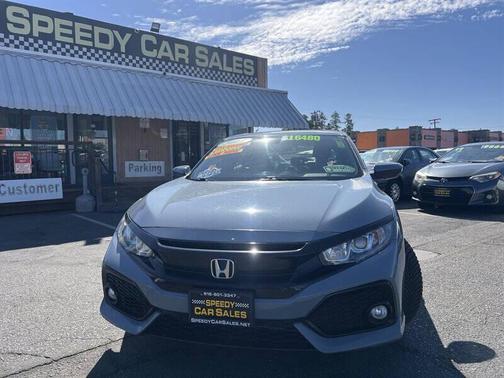 Green 2017 Honda Civic EX