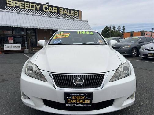 Starfire Pearl 2010 Lexus IS 250 Base