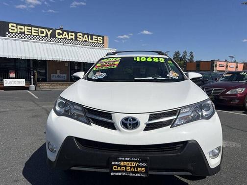 Super White 2014 Toyota RAV4 XLE
