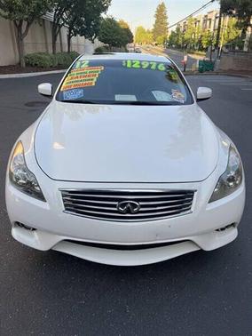 Moonlight White 2012 INFINITI G37 Sport