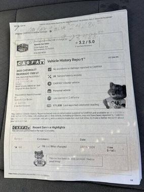 2020 Chevrolet Silverado 1500 LT