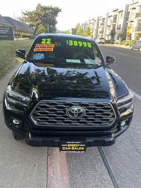 Midnight Black Metallic 2022 Toyota Tacoma TRD Off Road