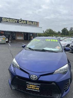 Blue Crush Metallic 2017 Toyota Corolla SE