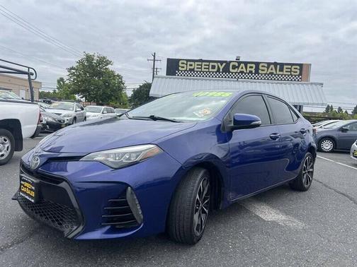 Blue Crush Metallic 2017 Toyota Corolla SE