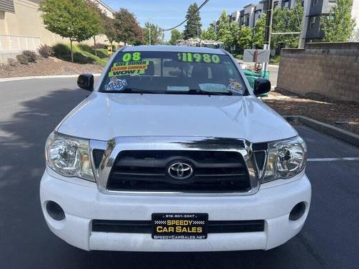 Super White 2008 Toyota Tacoma Access Cab
