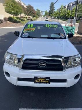 Super White 2008 Toyota Tacoma Access Cab