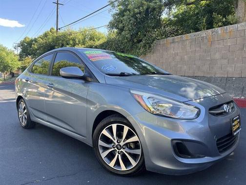 Ironman Silver Metallic 2017 Hyundai Accent Value Edition