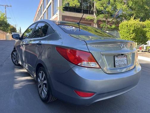 Ironman Silver Metallic 2017 Hyundai Accent Value Edition