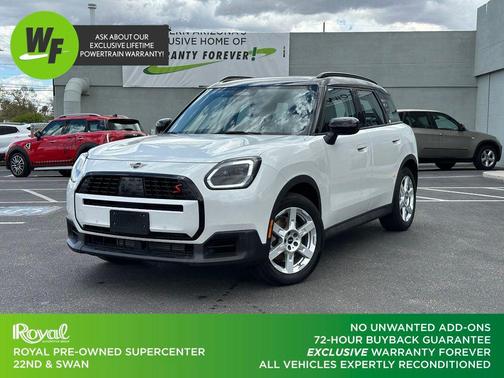 White Metallic 2025 MINI Countryman Cooper S ALL4