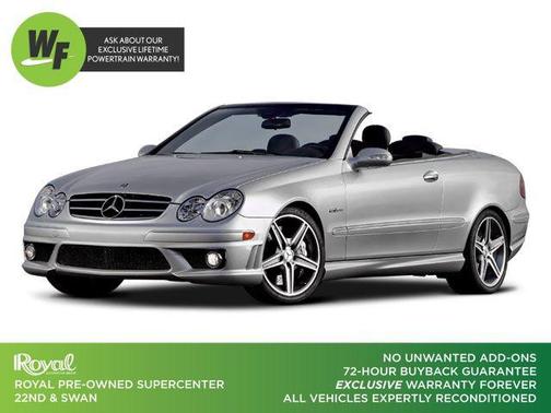 Gray 2008 Mercedes-Benz CLK-Class Base
