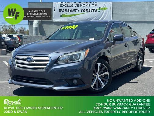 Carbide Gray Metallic 2016 Subaru Legacy Limited
