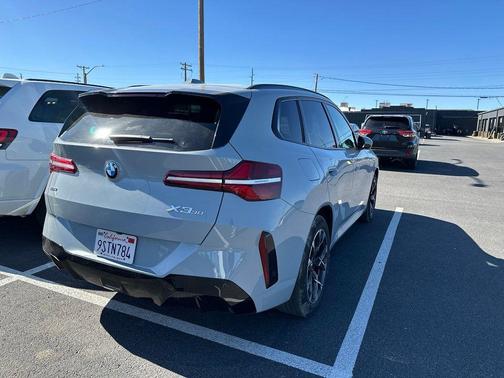 Gray Metallic 2025 BMW X3 30 xDrive