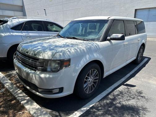 White Suede 2014 Ford Flex SEL